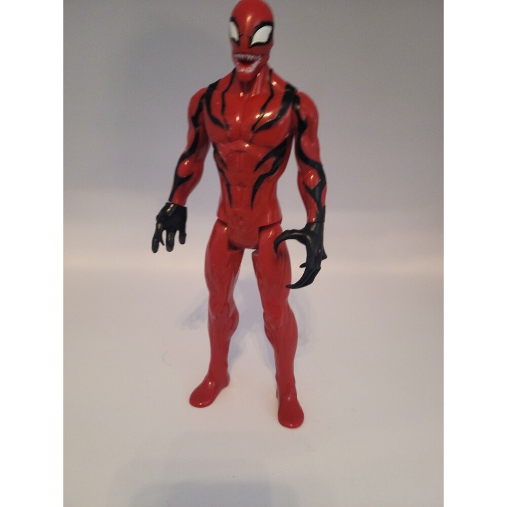 Marvel Titan Hero Carnage Web Warrior Ultimate 12 in series Hasbro spiderman